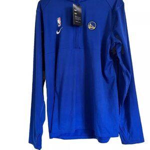 Golden State Warriors Nike Dri-Fit 1/4 Zip Pullover Embroidered Size Medium